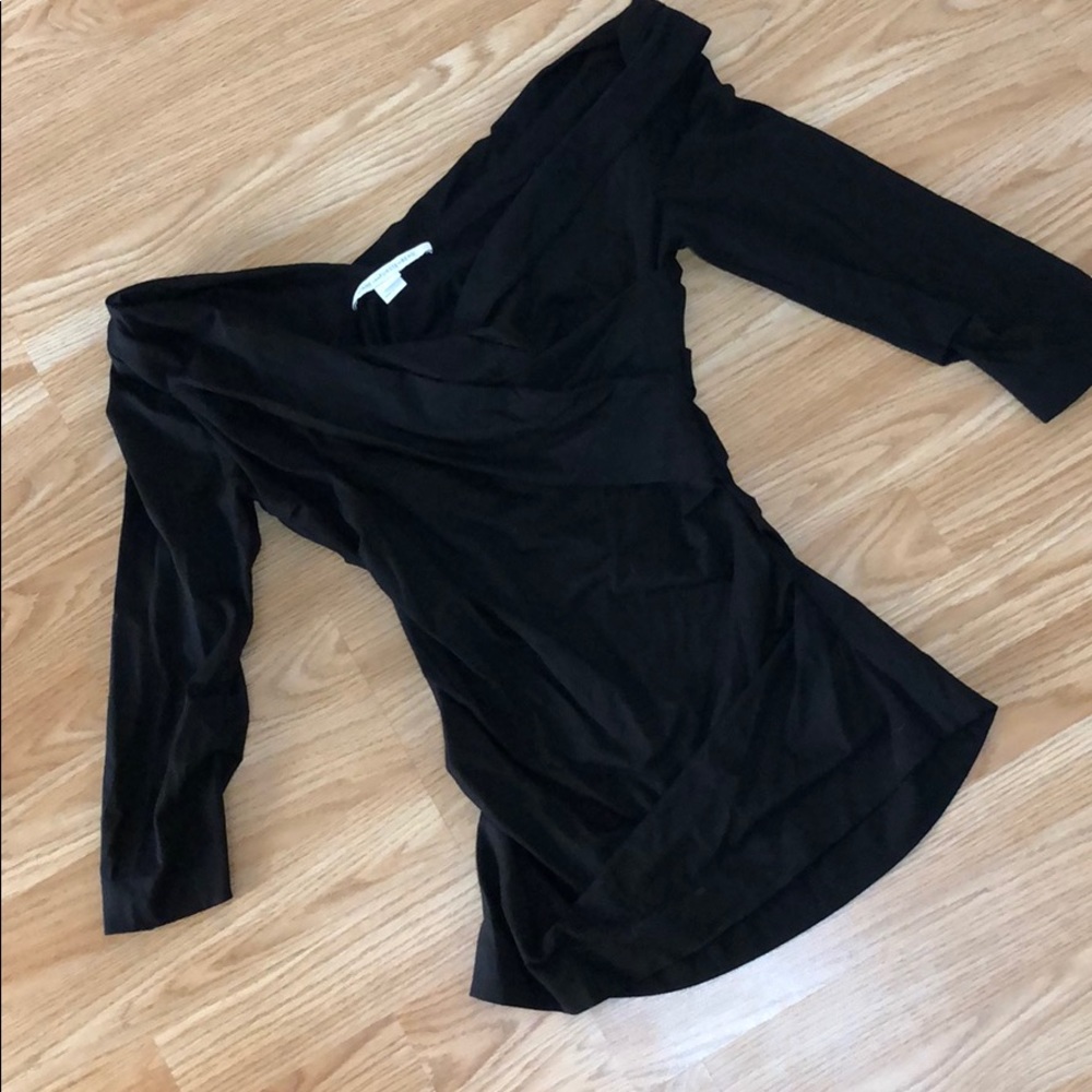 DVF Off Shoulder Wrap Top